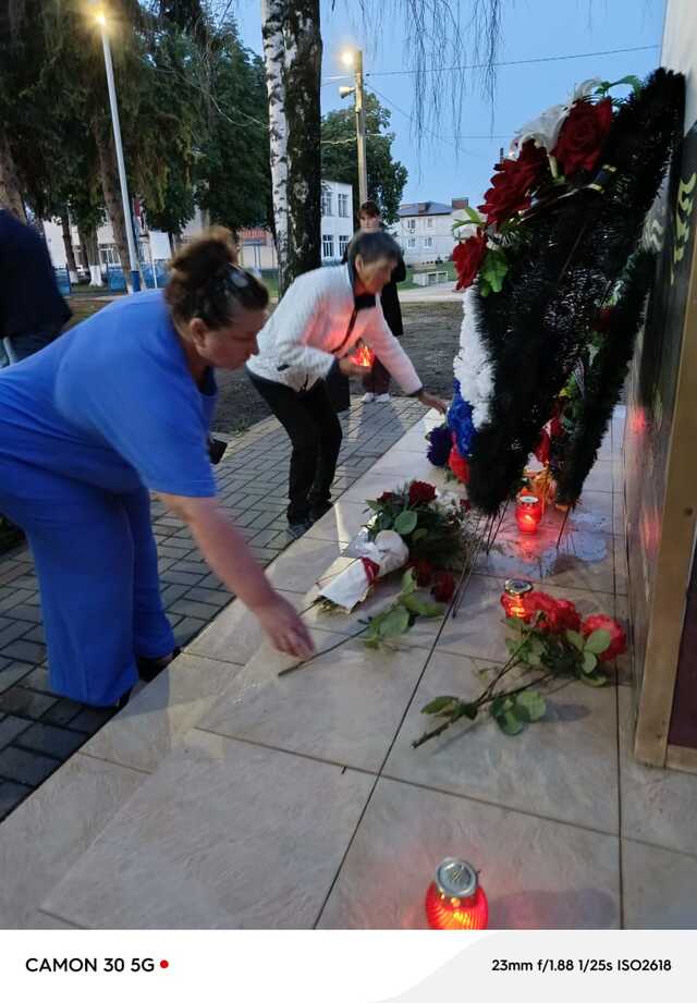 22 июня 2025 года в 4 часа утра у памятника "Солдату-Освободителю" состоялось мероприятие посвящённое Дню памяти и скорби